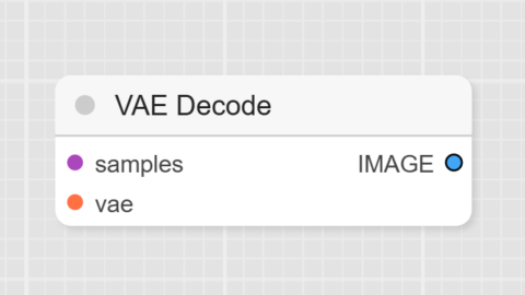 VAE Decode ノード